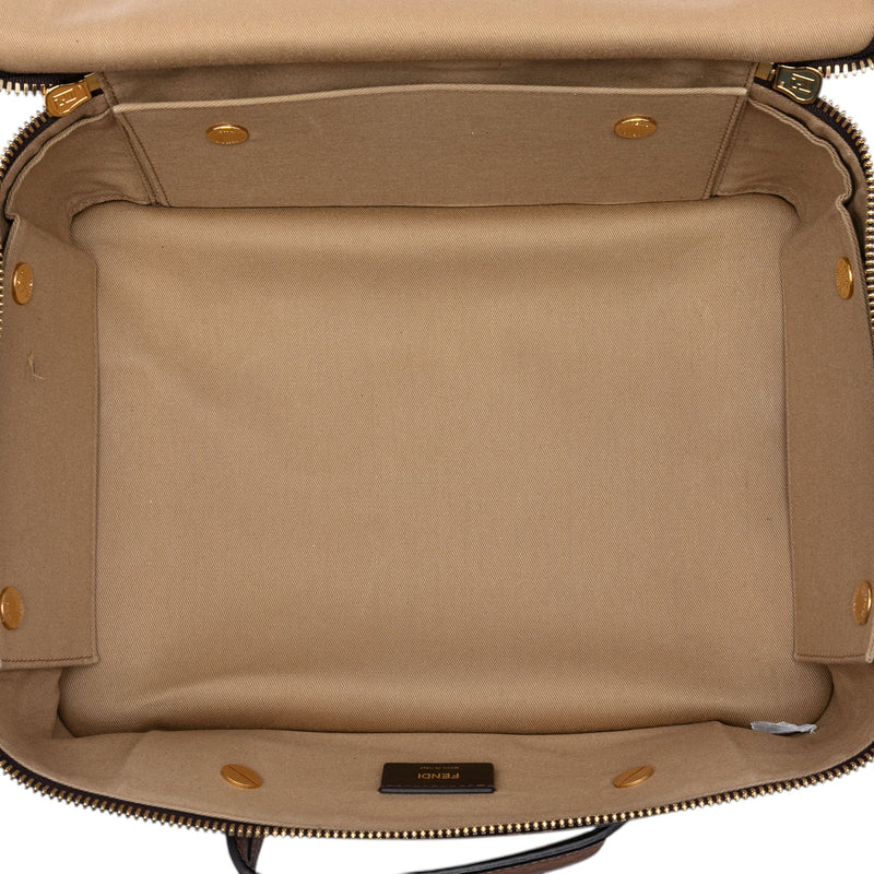 Zucca Coated Canvas Karligraphy Travel Bag - Image 4