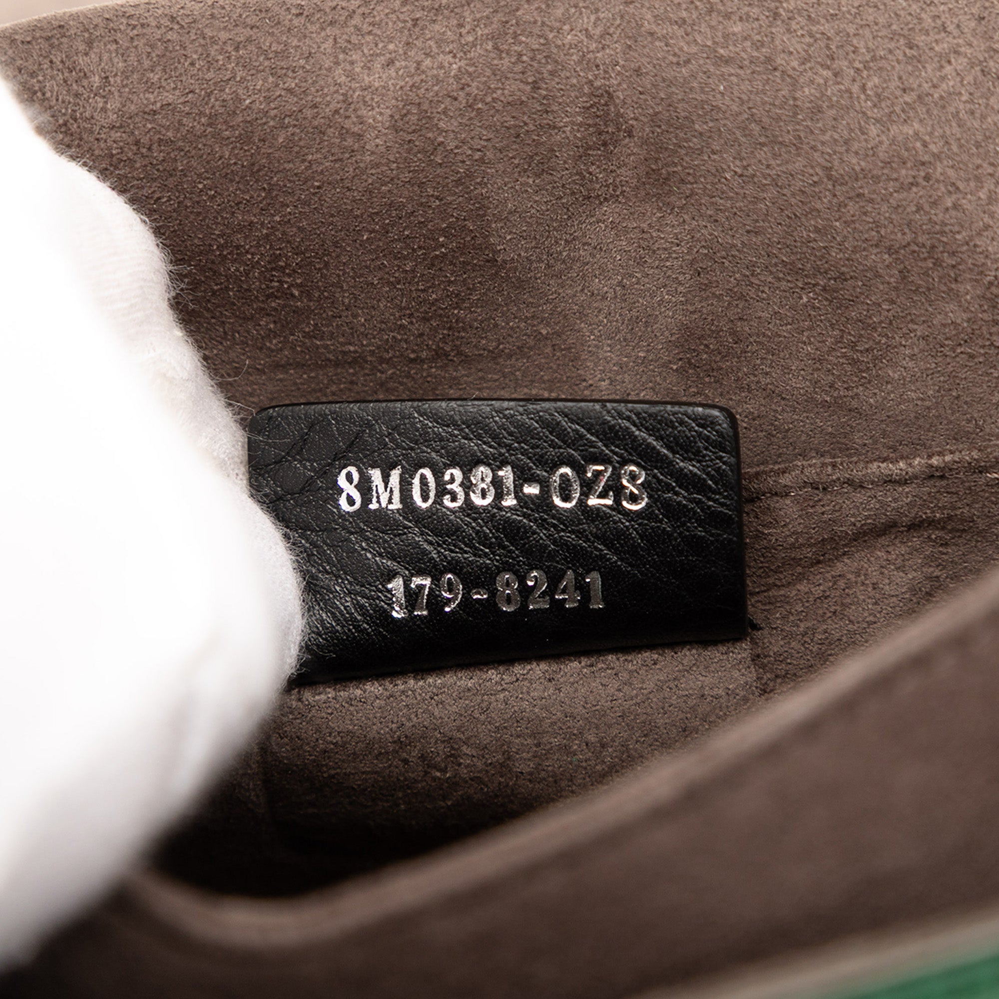 Small Leather Scalloped Kan I Crossbody - Image 6