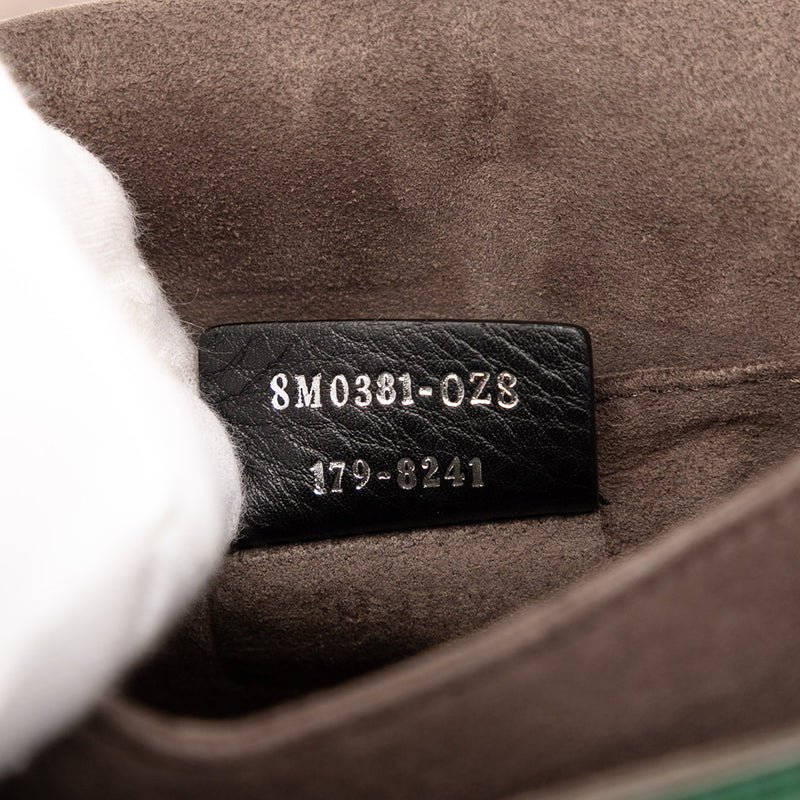 Small Leather Scalloped Kan I Crossbody - Image 6