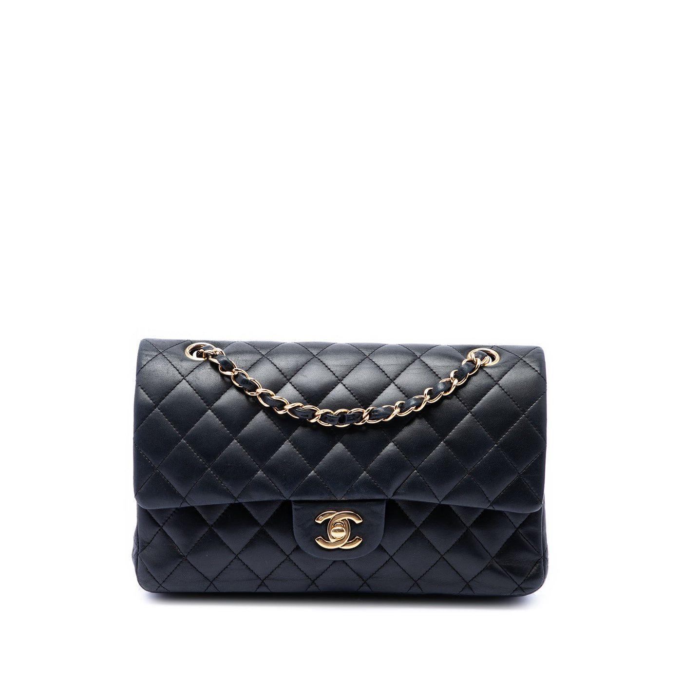 Medium Classic Lambskin Double Flap - Image 1