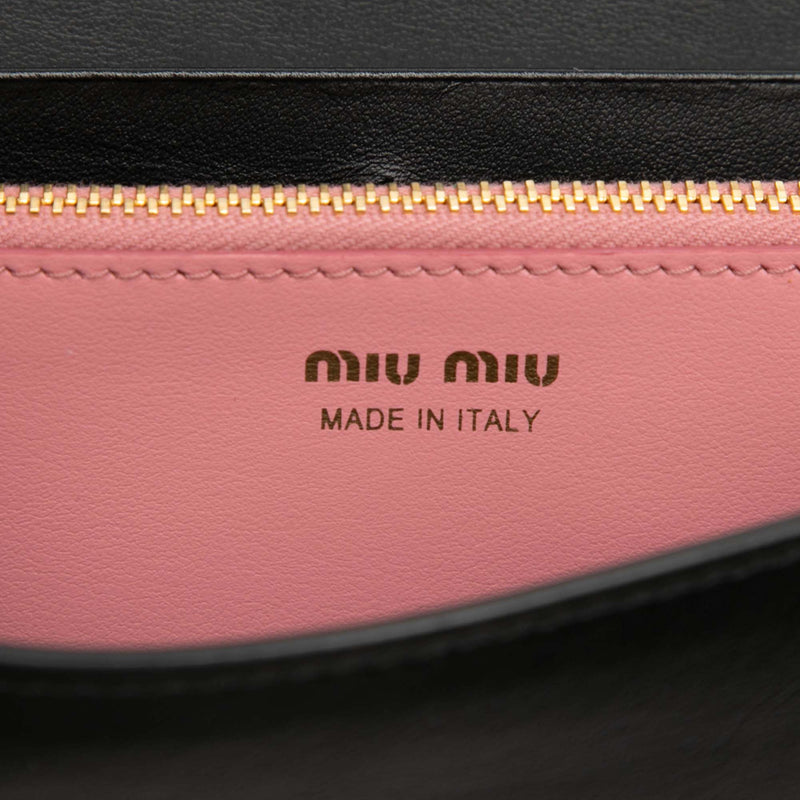 Soft Calf Bow Bifold Long Wallet - Image 6