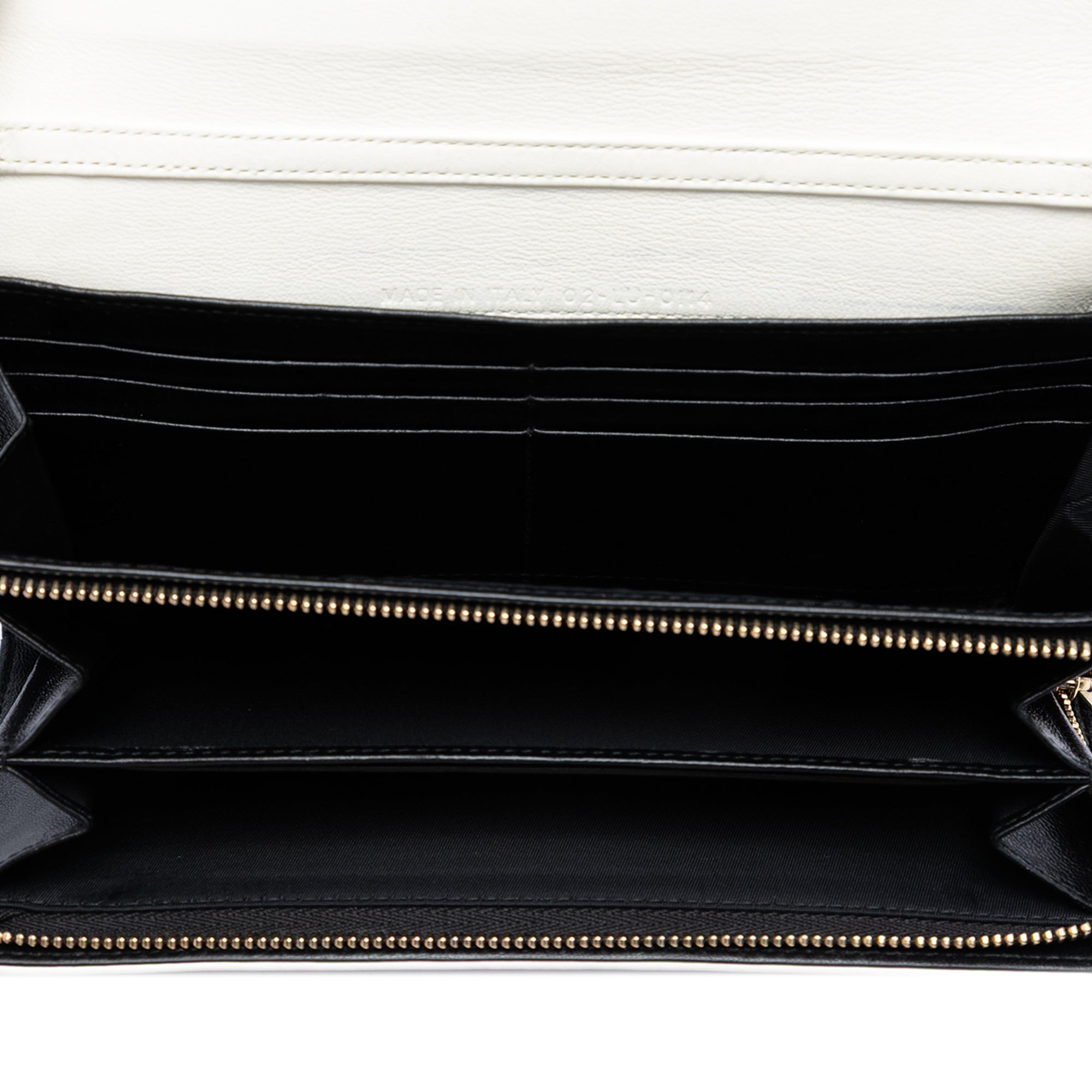 Bicolor Calfskin Diorling Wallet on Chain - Image 4