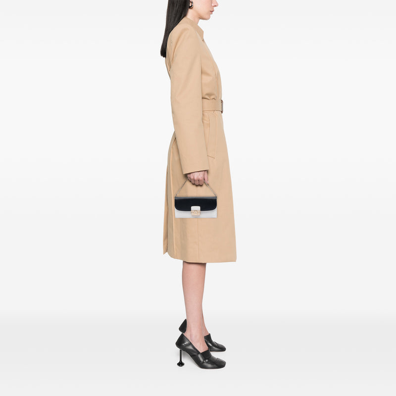 Bicolor Calfskin Diorling Wallet on Chain - Image 6