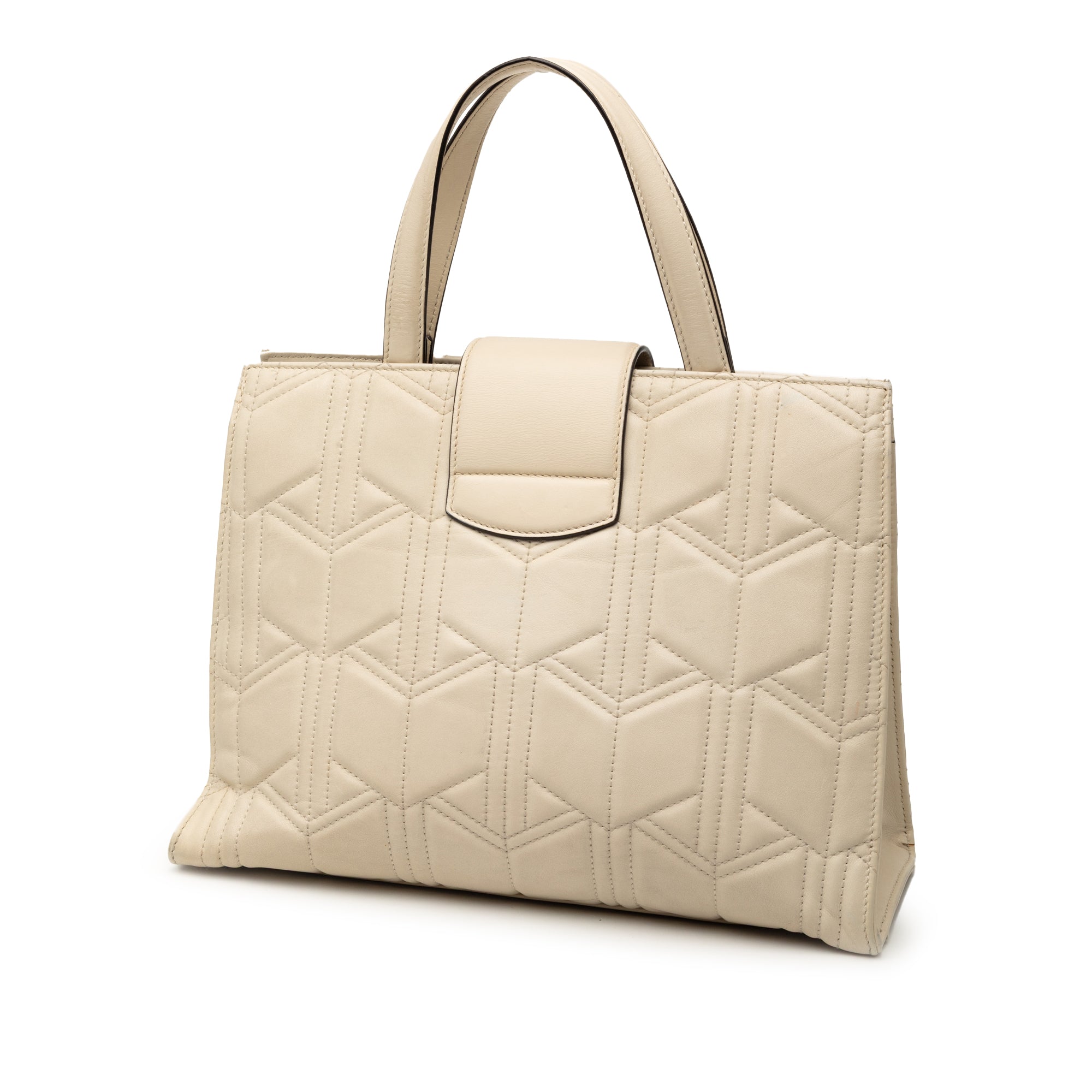 Quilted Leather Dionysus Web Satchel - Image 2