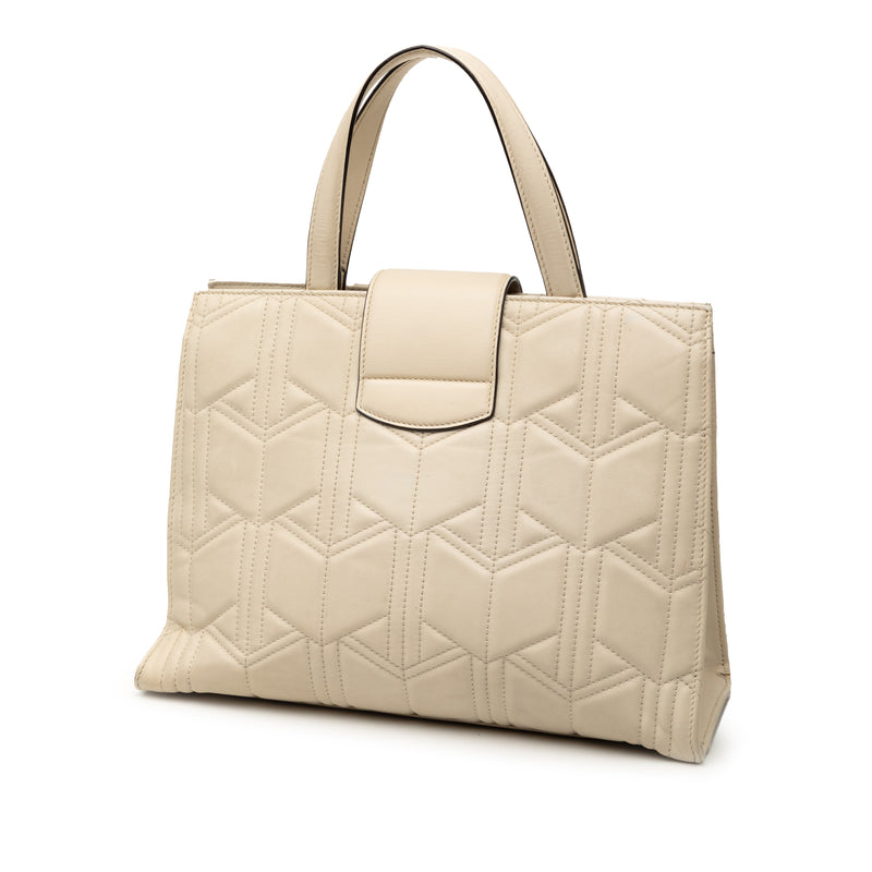 Quilted Leather Dionysus Web Satchel - Image 2