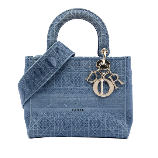 Medium Canvas Cannage Lady D Lite - Image 1