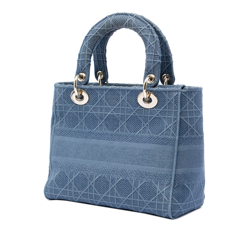 Medium Canvas Cannage Lady D Lite - Image 2