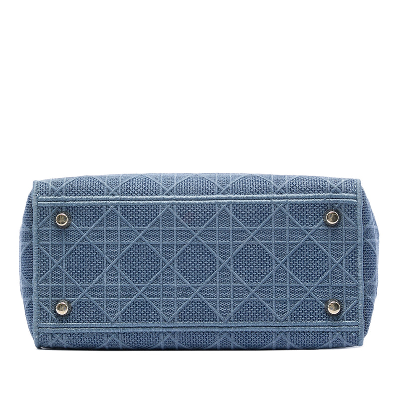 Medium Canvas Cannage Lady D Lite - Image 3
