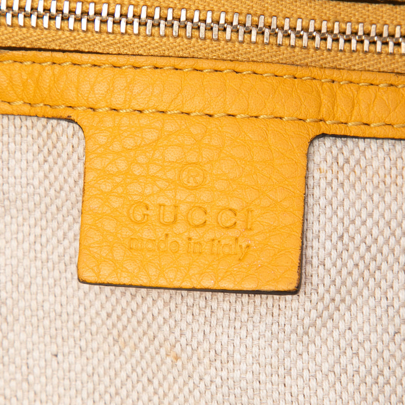 GG Canvas Bamboo Diana Satchel - Image 5
