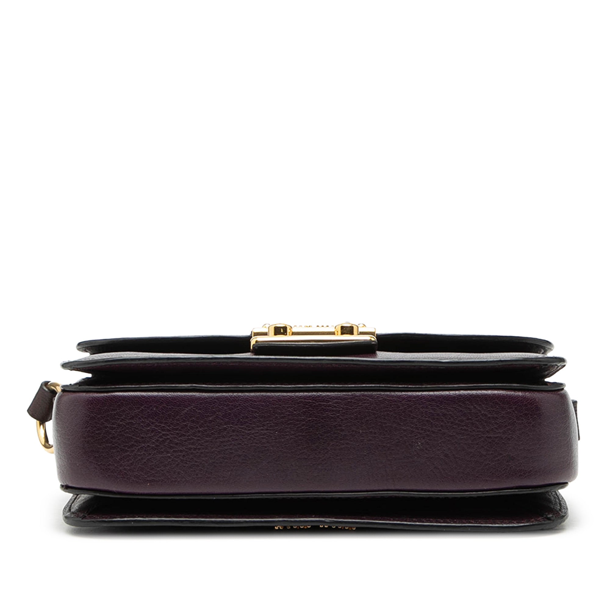 Bicolor Goatskin Madras Top Handle Satchel - Image 3