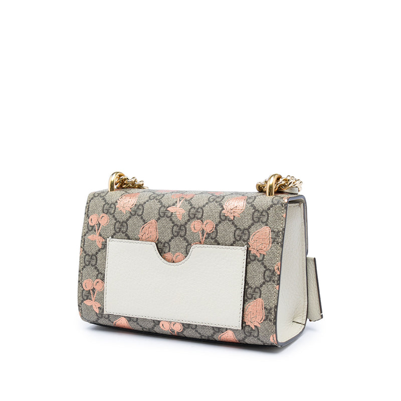 Small GG Supreme Berry Padlock Crossbody - Image 2