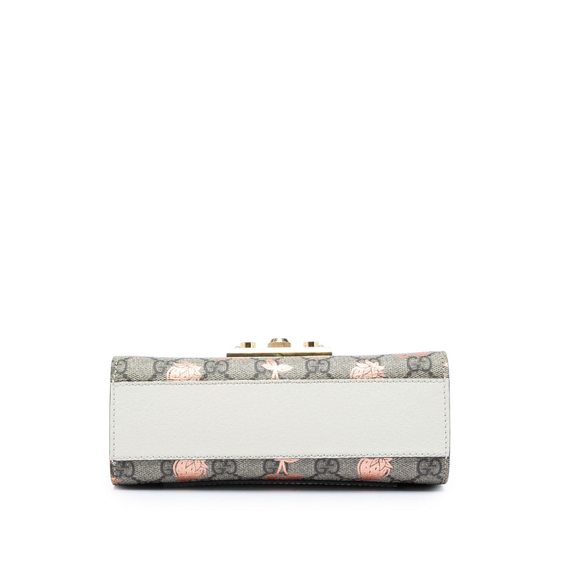 Small GG Supreme Berry Padlock Crossbody - Image 3