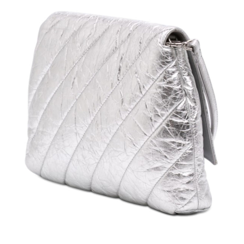 Medium Metallic Calfskin Crush Pochette - Image 2