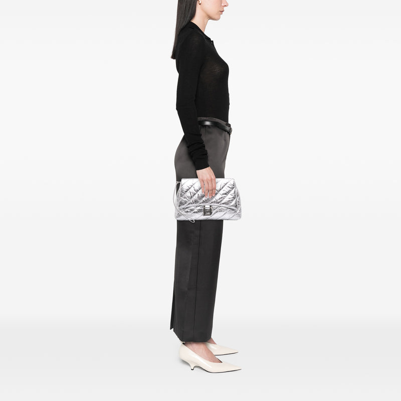 Medium Metallic Calfskin Crush Pochette - Image 6