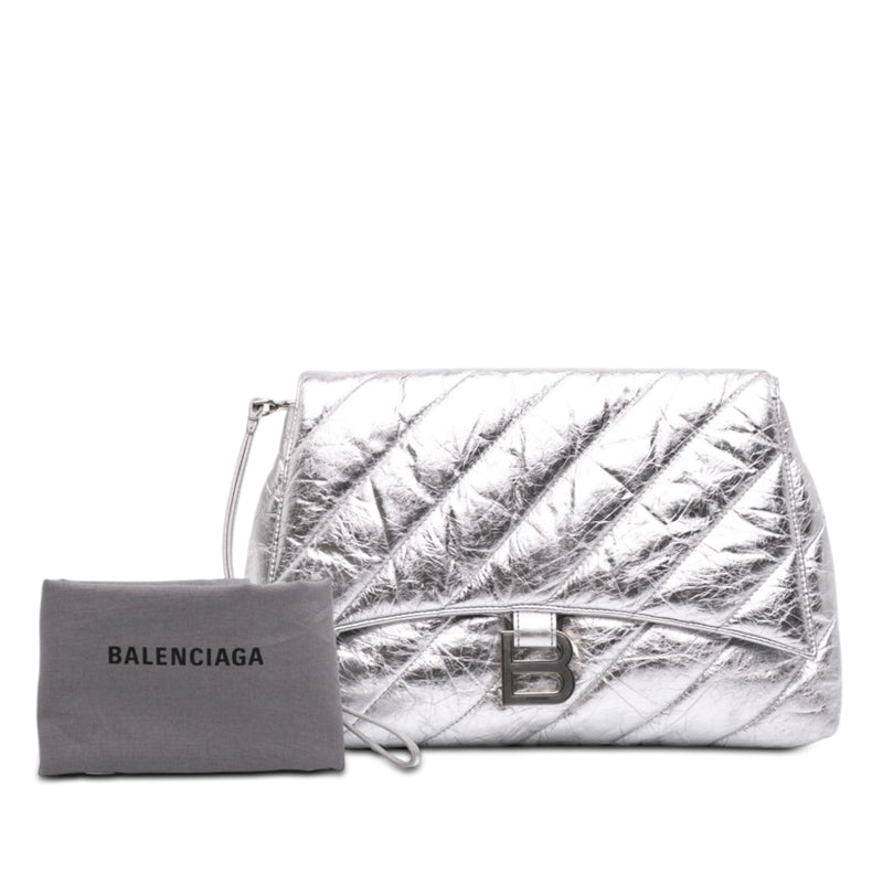 Medium Metallic Calfskin Crush Pochette - Image 7