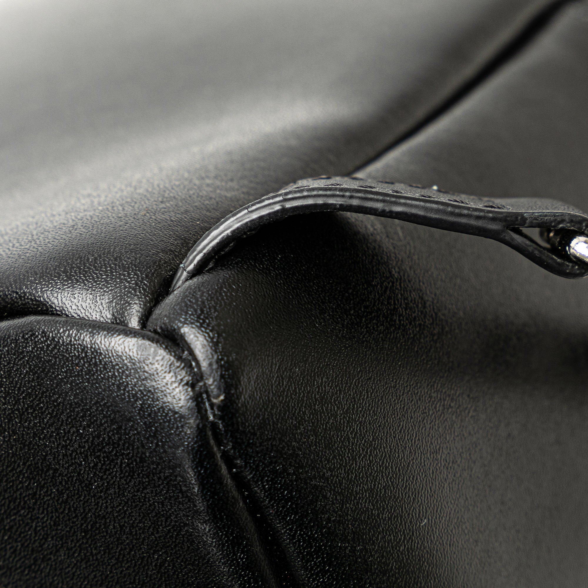 Mini By The Way Leather Ribbon Pearl Backpack - Image 9