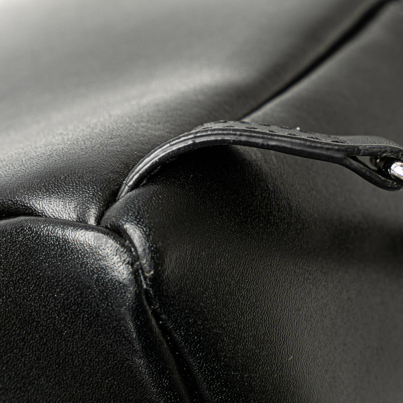 Mini By The Way Leather Ribbon Pearl Backpack - Image 9