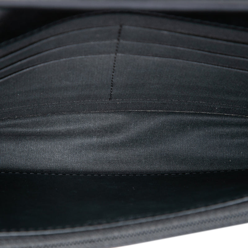 CC Quilted Patent Brilliant Wallet On Chain - Image 4