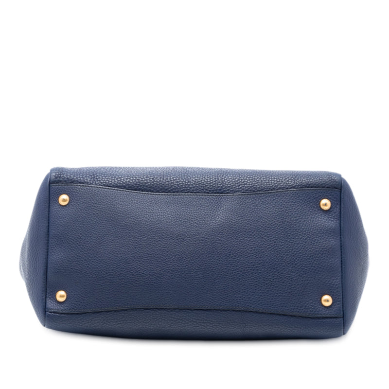 Vitello Daino Front Pocket Tote - Image 3