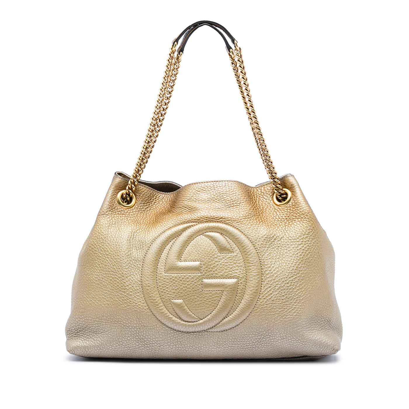 Medium Ombre Calfskin Soho Chain Tote - Image 1