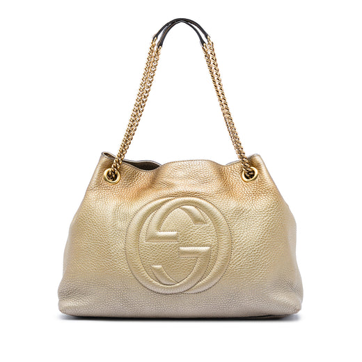 Medium Ombre Calfskin Soho Chain Tote - Image 1