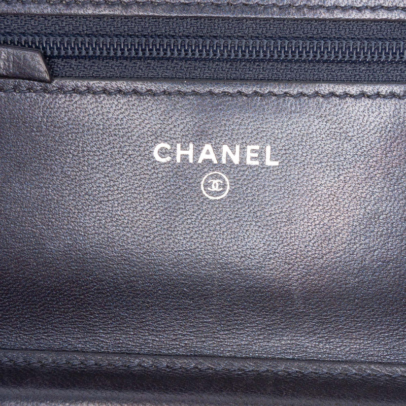 Quilted Lambskin Boy Wallet On Chain - Image 5