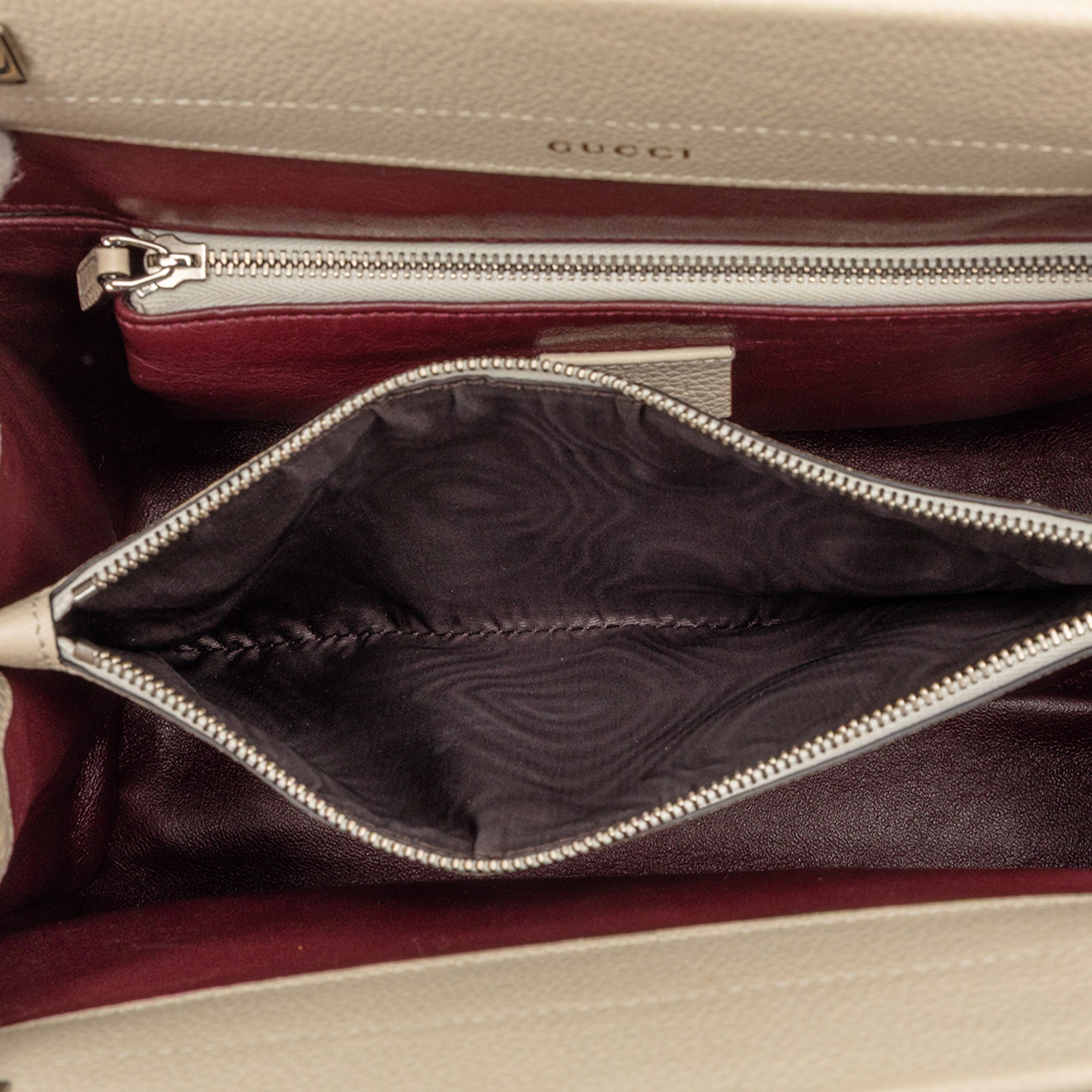 Small Grained Calfskin Zumi Top Handle Bag - Image 4