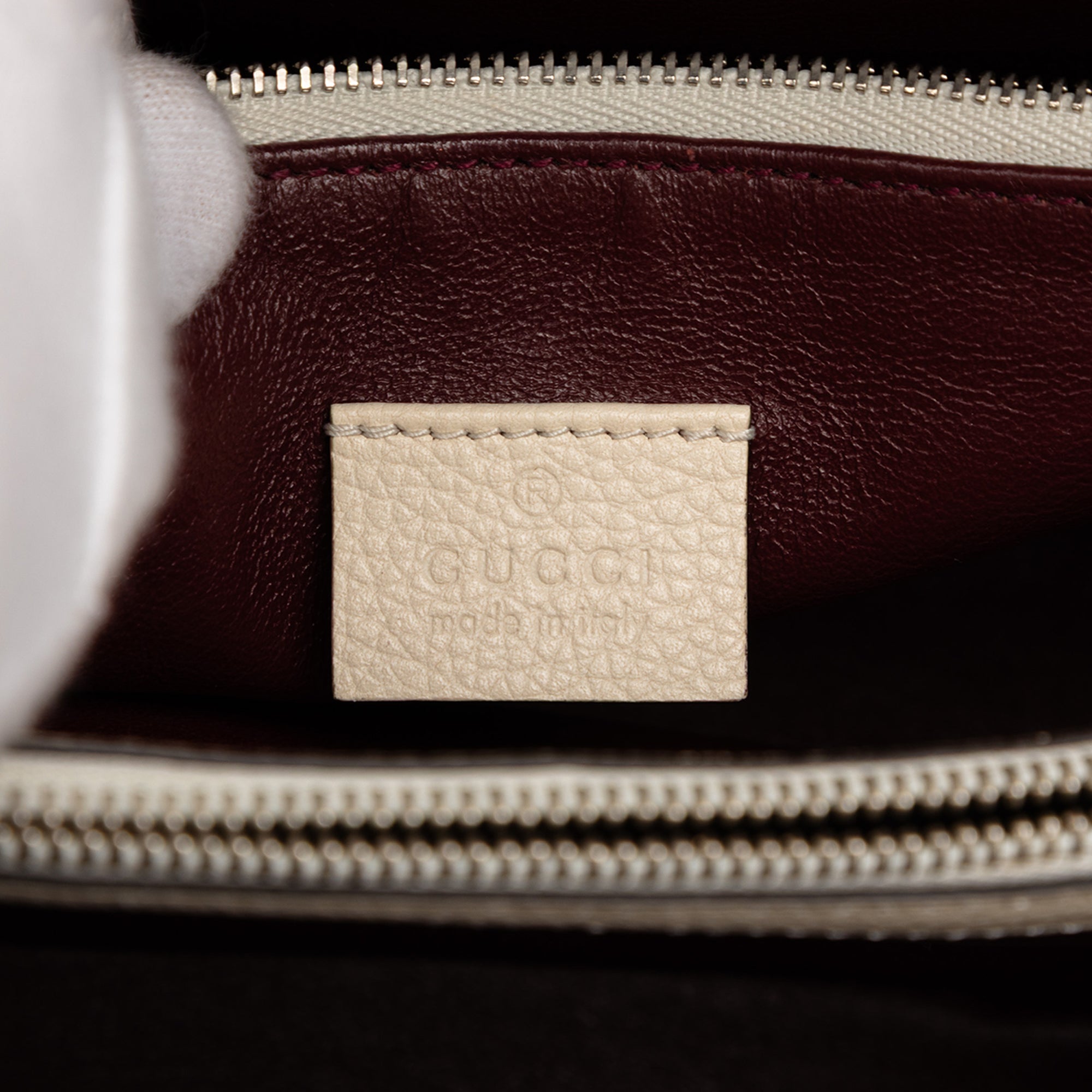 Small Grained Calfskin Zumi Top Handle Bag - Image 5