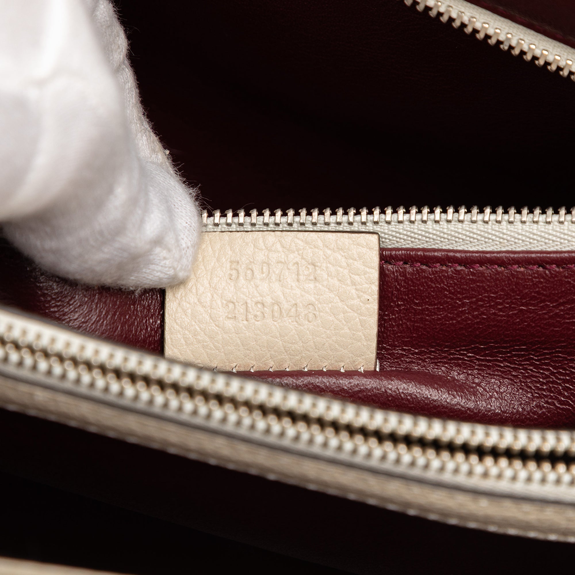 Small Grained Calfskin Zumi Top Handle Bag - Image 6