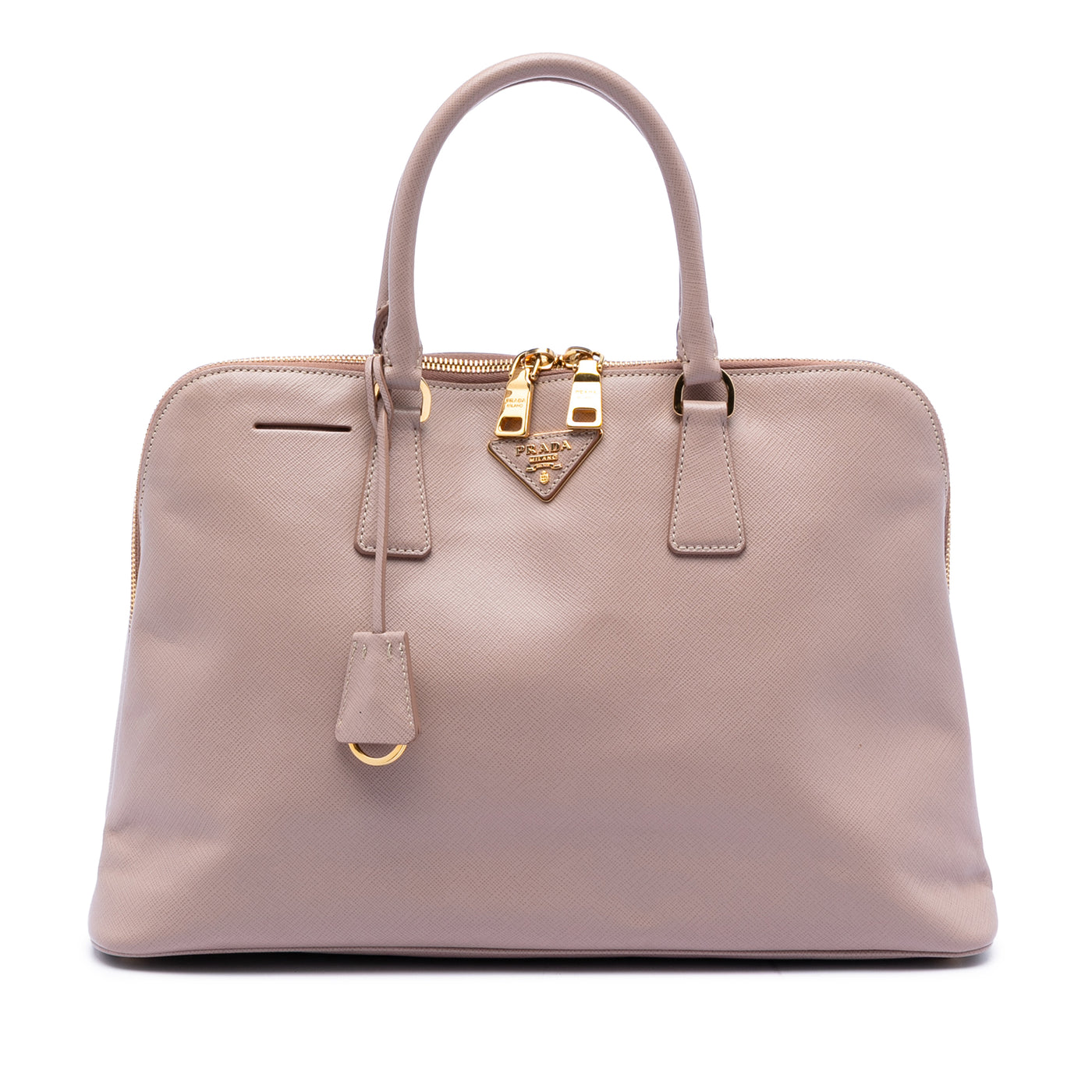 Large Saffiano Lux Promenade Satchel - Image 1