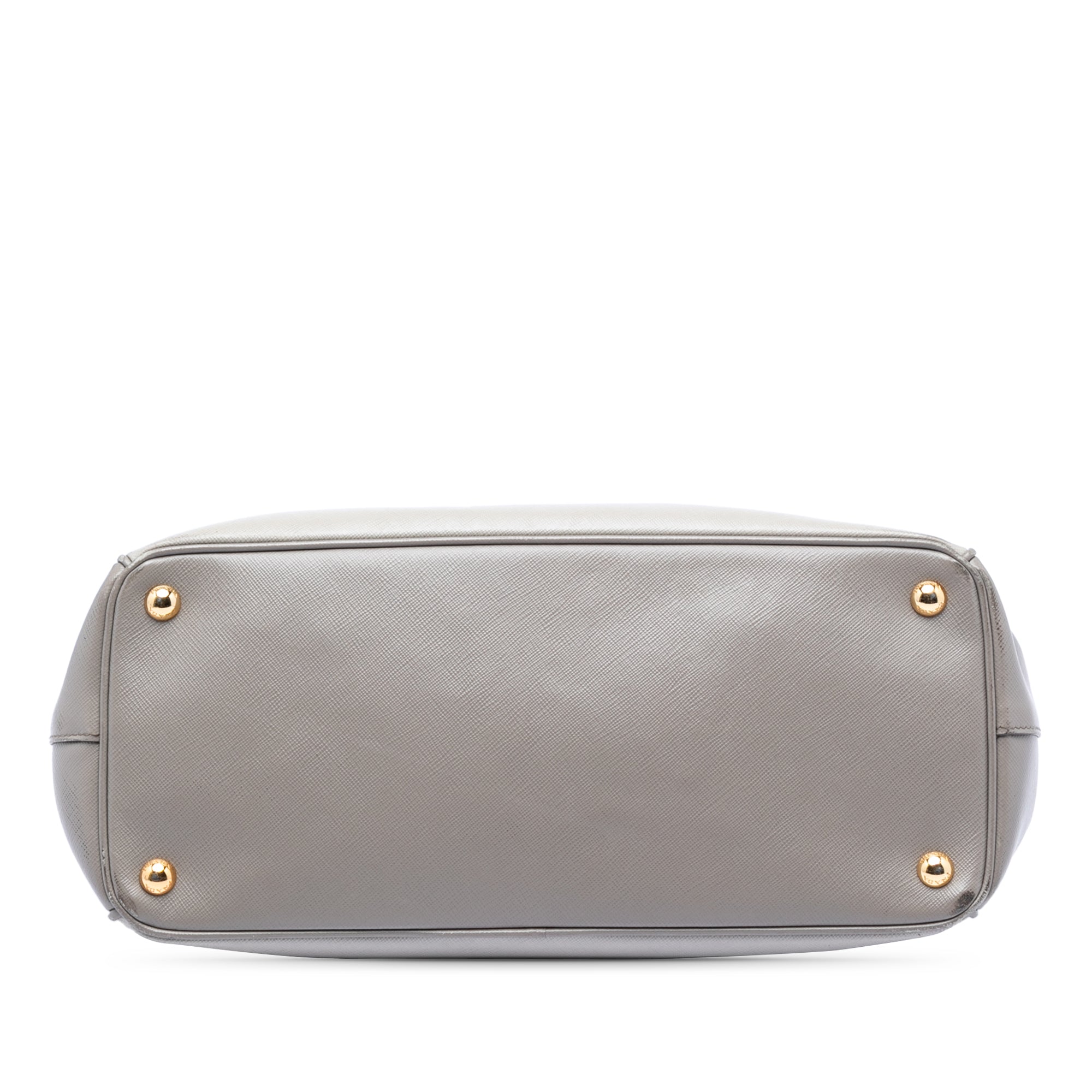 Medium Bicolor Saffiano Lux Galleria Double Zip Satchel - Image 3
