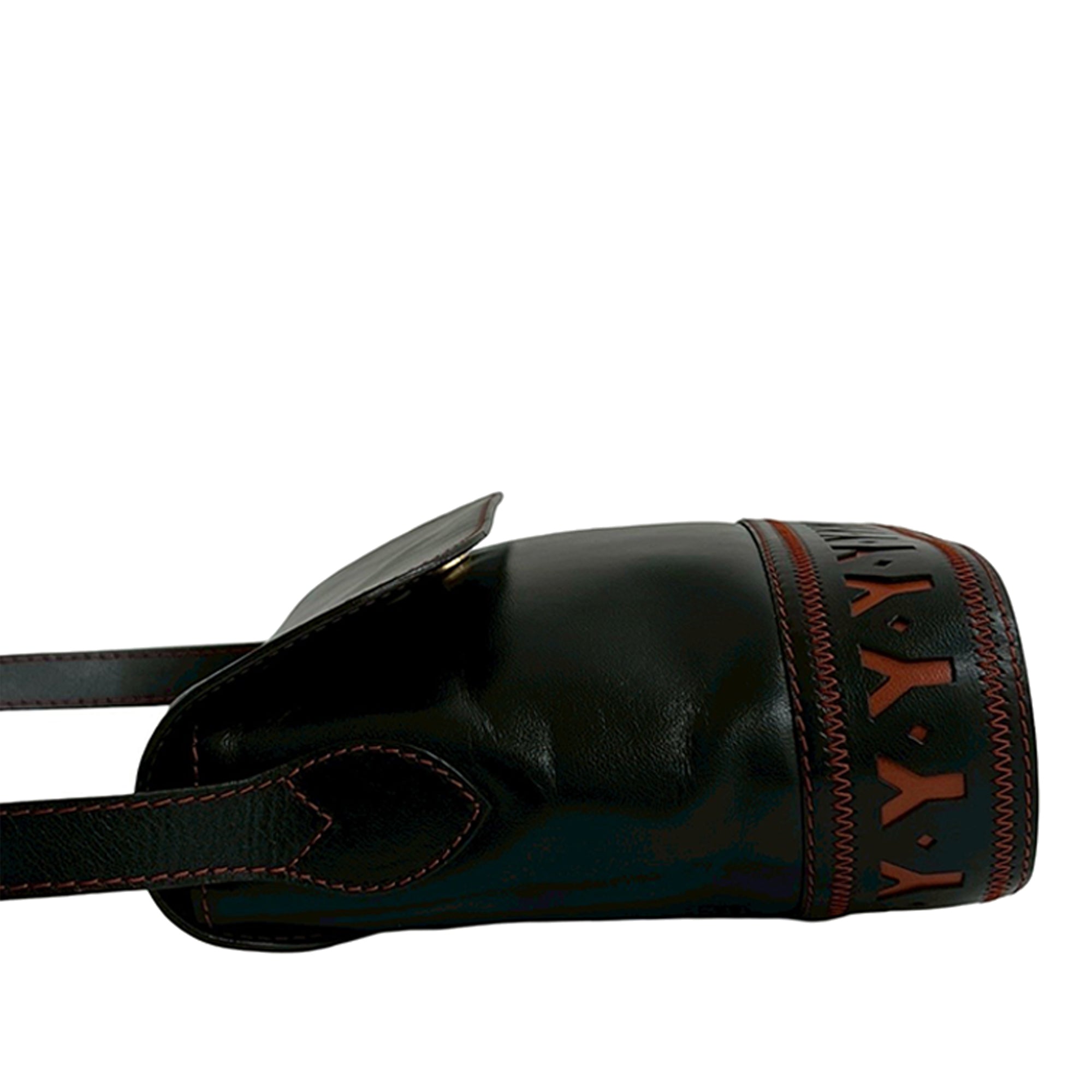 Leather Cutout Crossbody - Image 7