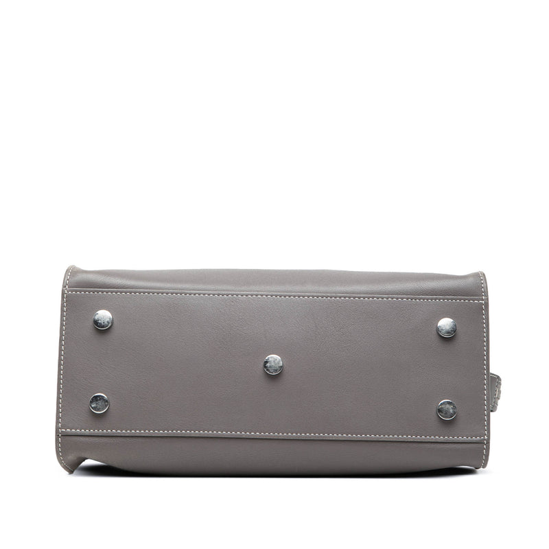 Baby Leather Monogram Downtown Cabas Satchel - Image 3