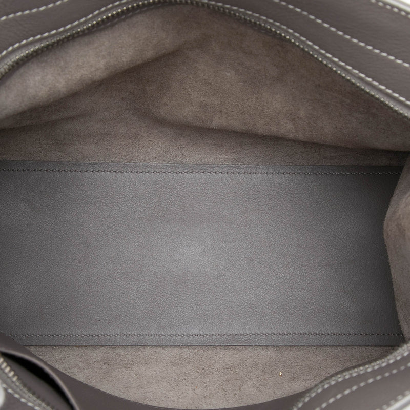 Baby Leather Monogram Downtown Cabas Satchel - Image 4