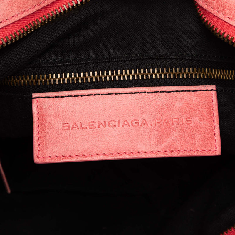 Lambskin Motocross Classic Town Satchel - Image 5