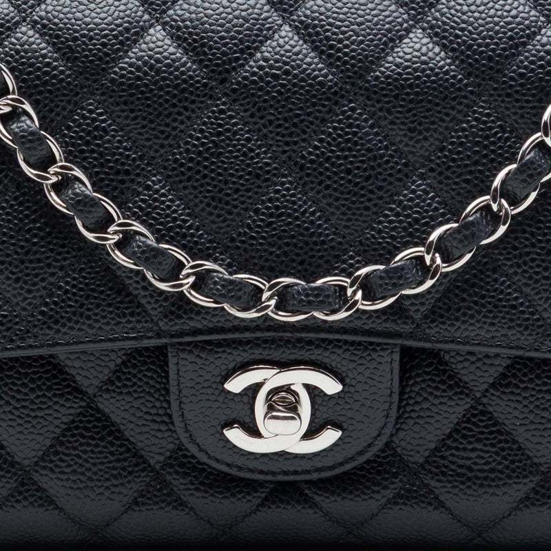 Medium Classic Caviar Double Flap - Image 6