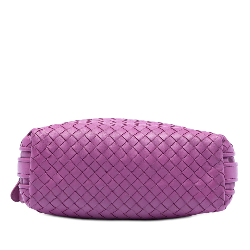 Nappa Intrecciato Nodini Double Zip Crossbody - Image 3