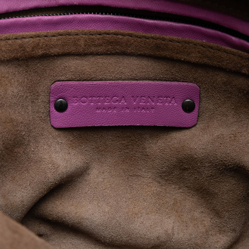 Nappa Intrecciato Nodini Double Zip Crossbody - Image 5