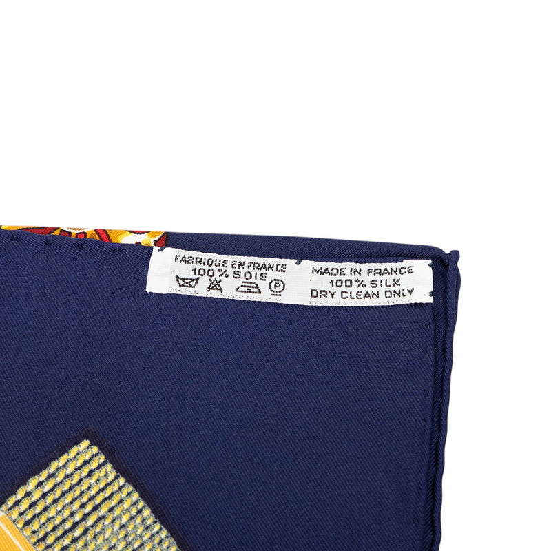 Chevaux de Trait Silk Scarf 90 - Image 4