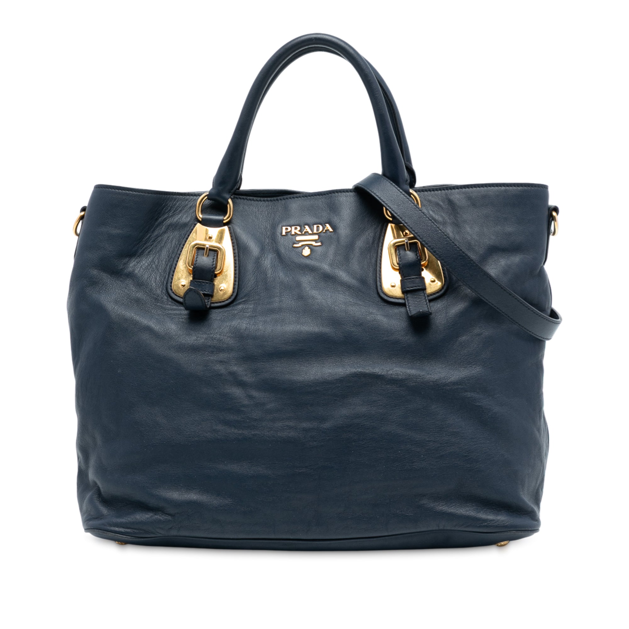 Soft Calfskin Open Convertible Shopping Tote - Image 1