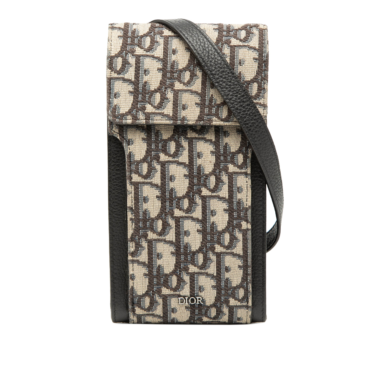 Oblique Canvas Phone Holder Crossbody - Image 1