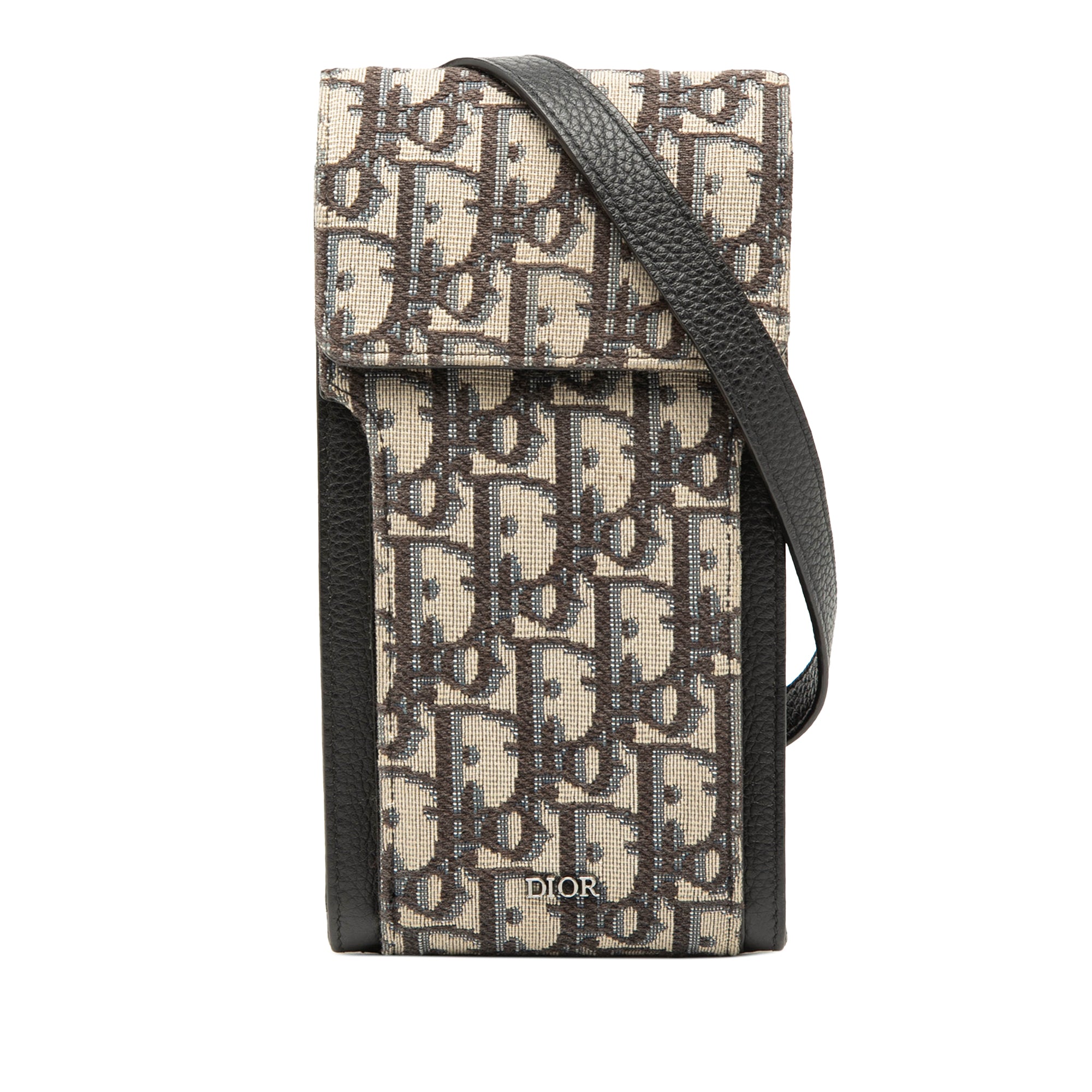Oblique Canvas Phone Holder Crossbody - Image 1