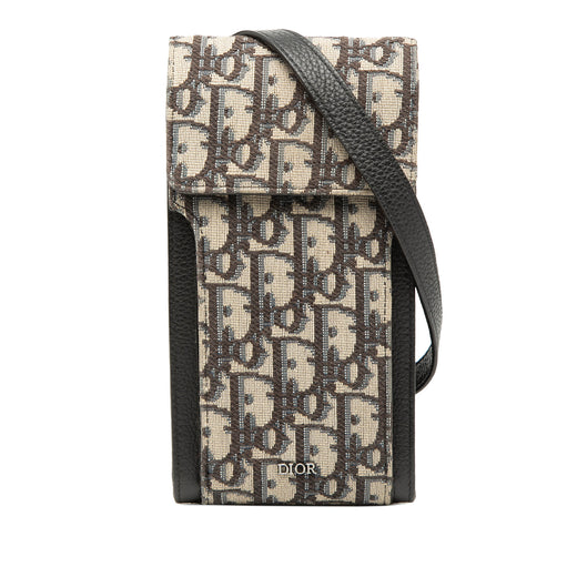Oblique Canvas Phone Holder Crossbody - Image 1