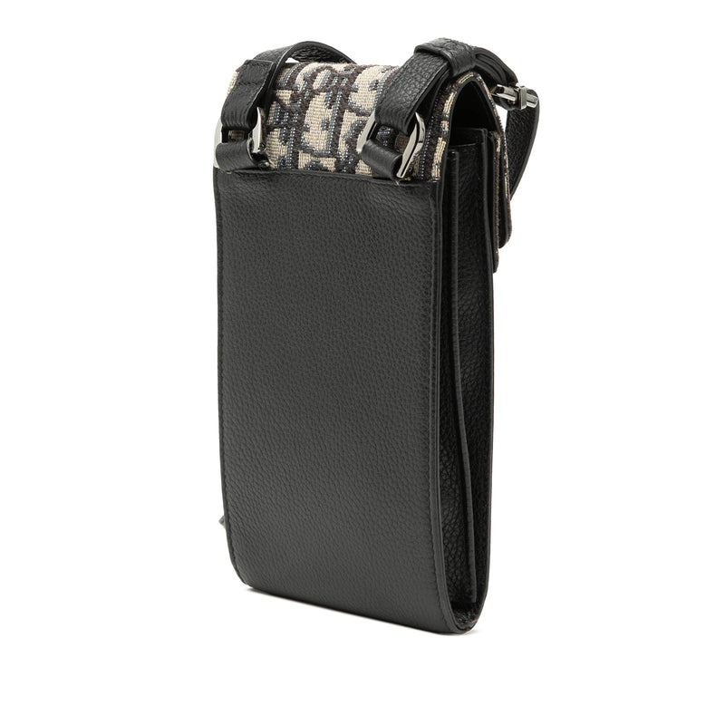 Oblique Canvas Phone Holder Crossbody - Image 2