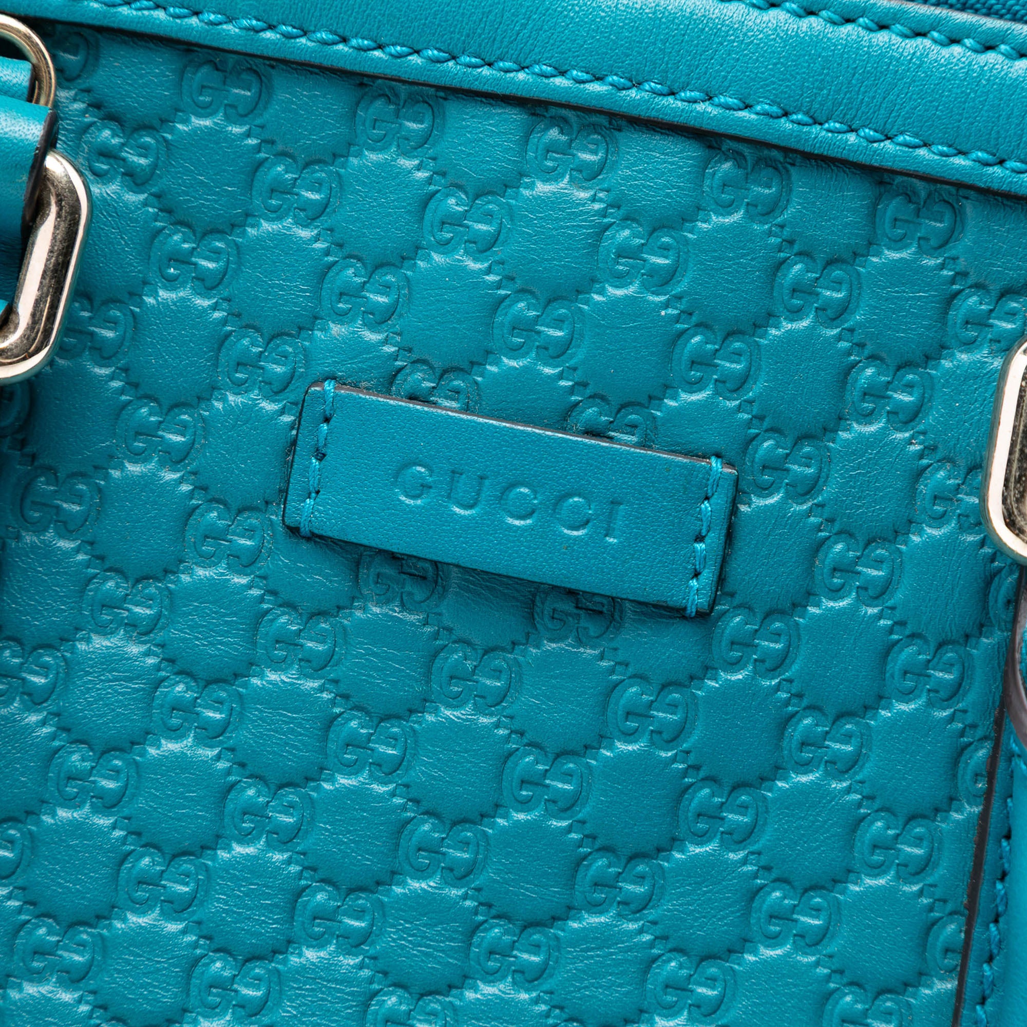 Mini Microguccissima Dome Satchel - Image 6