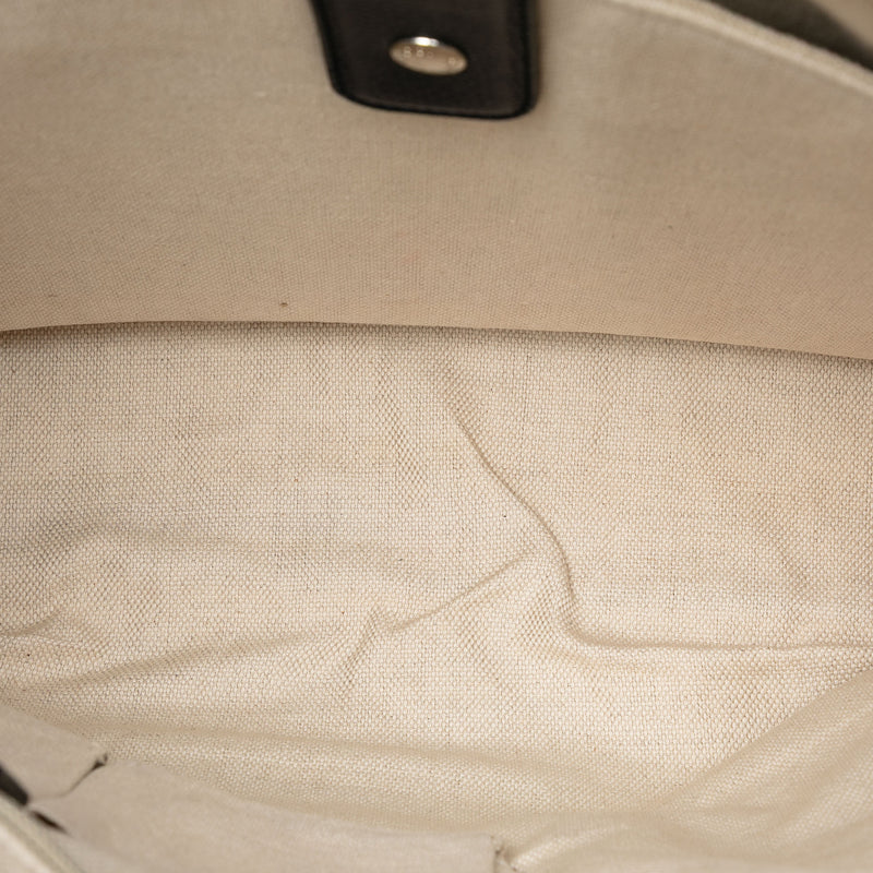 Leather Web Tote - Image 4