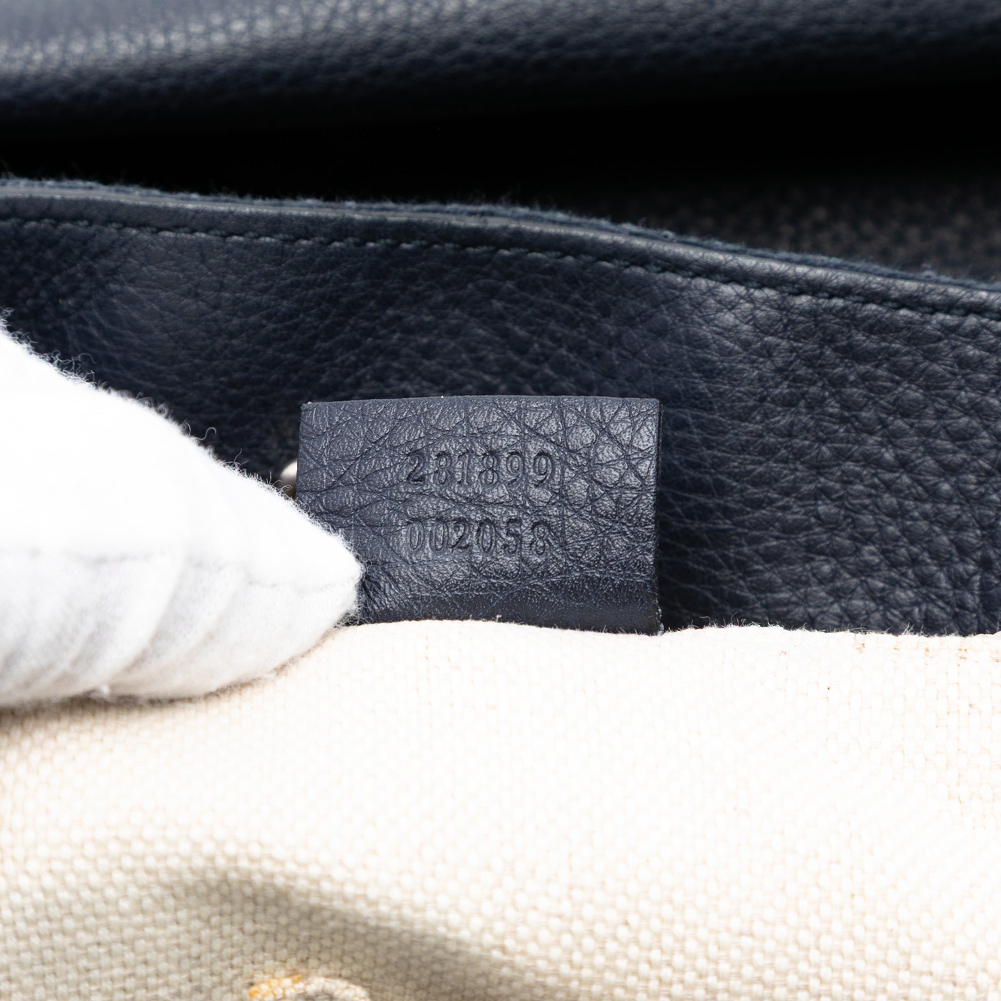 Leather Web Tote - Image 5