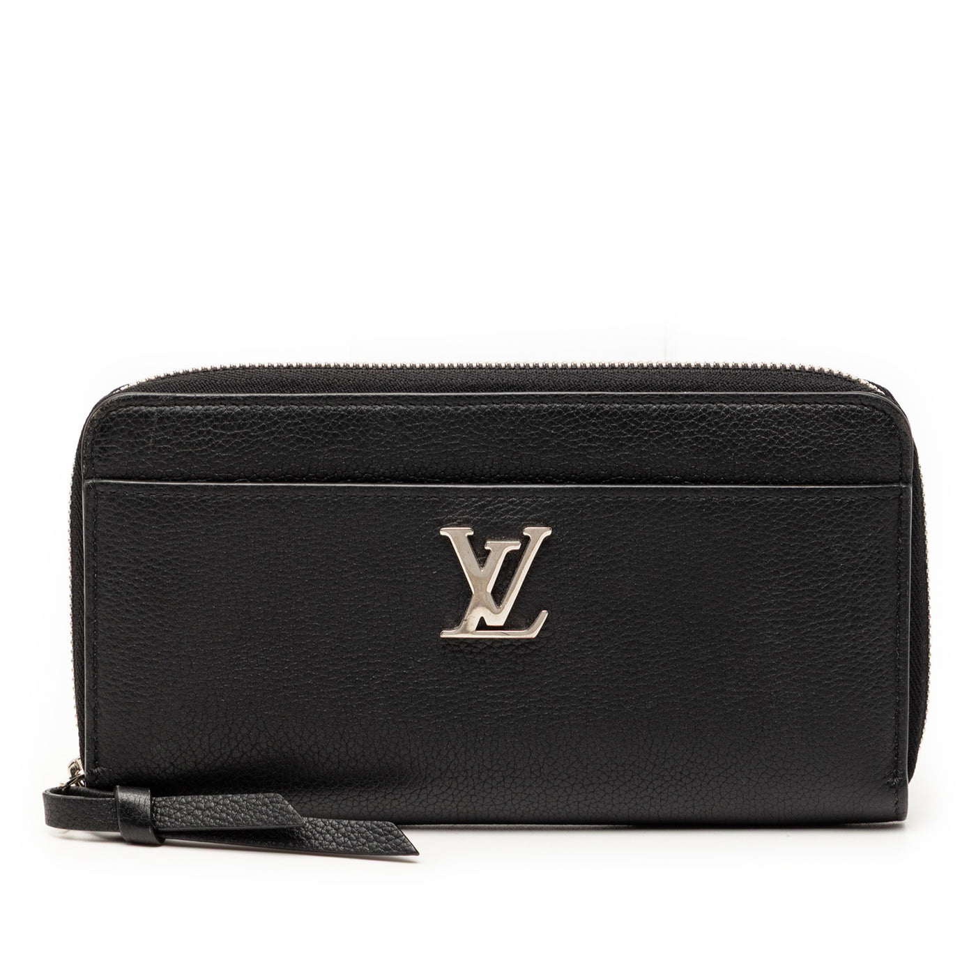 Leather Lockme Zippy Wallet - Image 1
