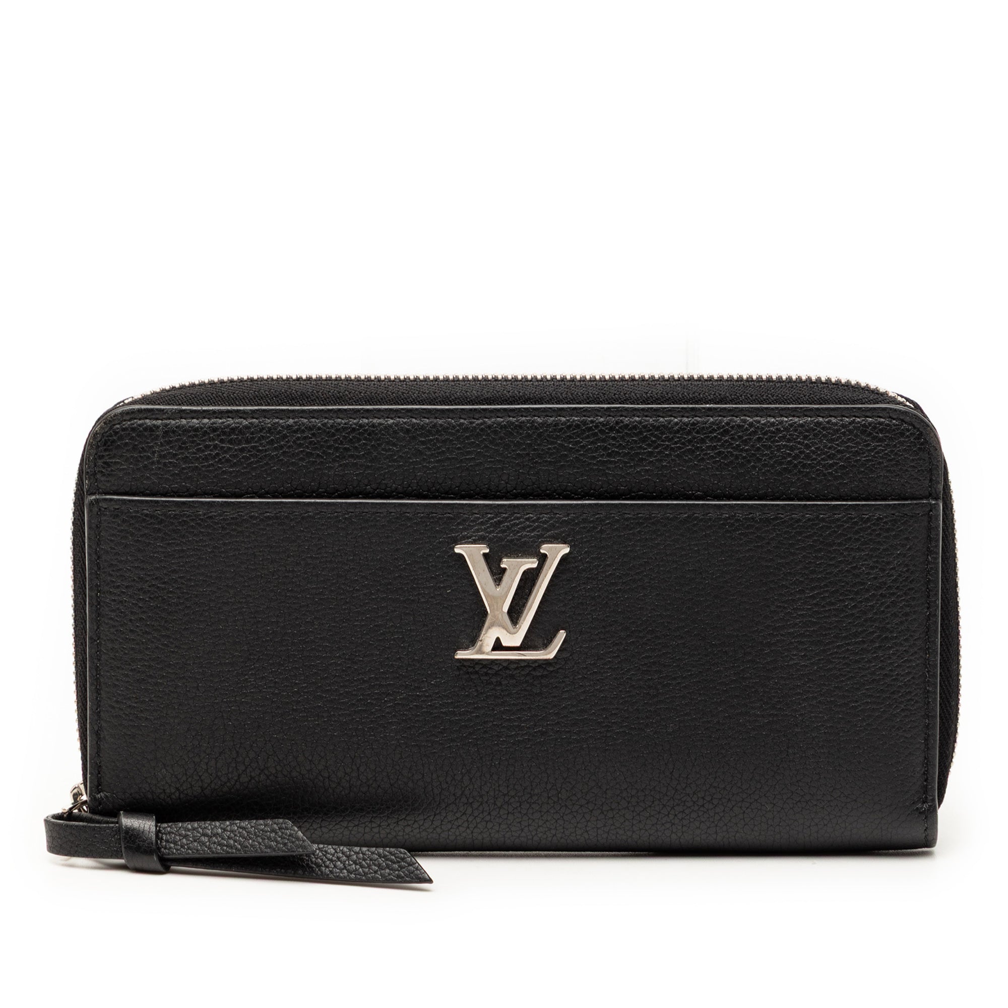 Leather Lockme Zippy Wallet - Image 1