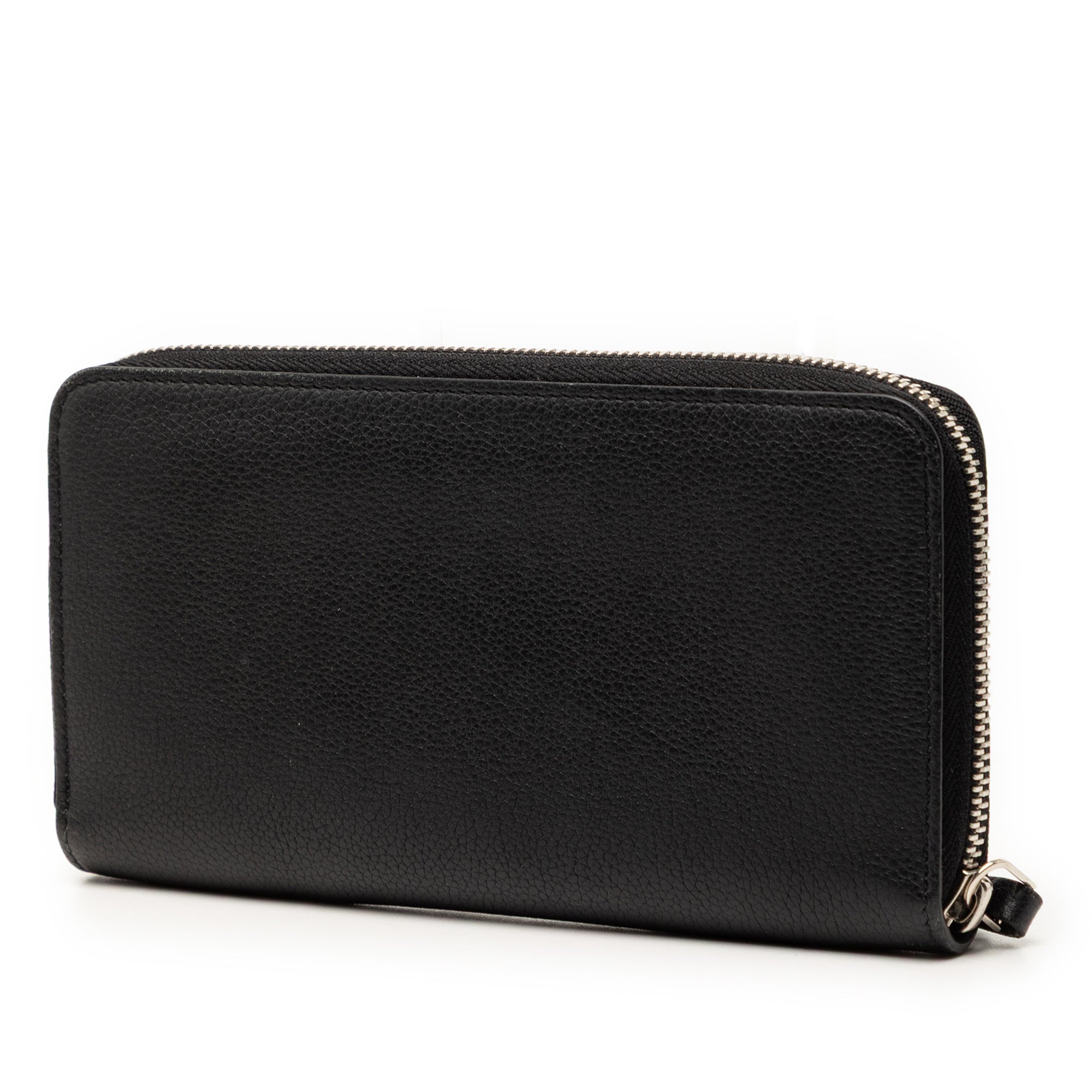 Leather Lockme Zippy Wallet - Image 2
